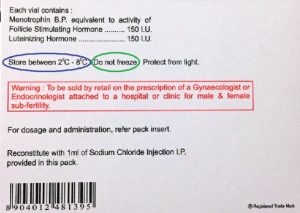 how to store ivf injections