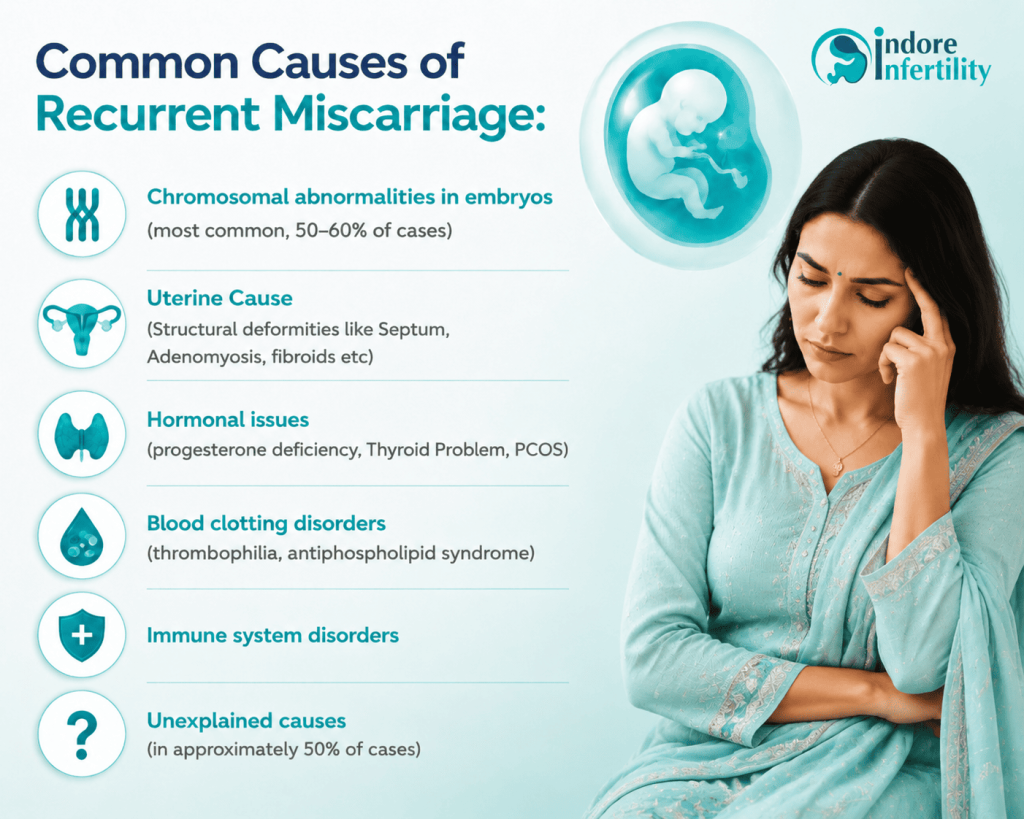 Common Causes of Recurrent Miscarriage – indore infertility clinic